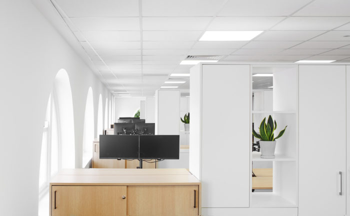 Workspace Furniture Design and Installation in an Office